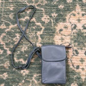 Light blue crossbody bag